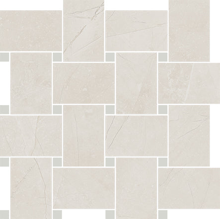 Cerdomus Mosaik 30x30 cm Pulpis Grigio mit Blei Kontrast Mosaik Contrasti
