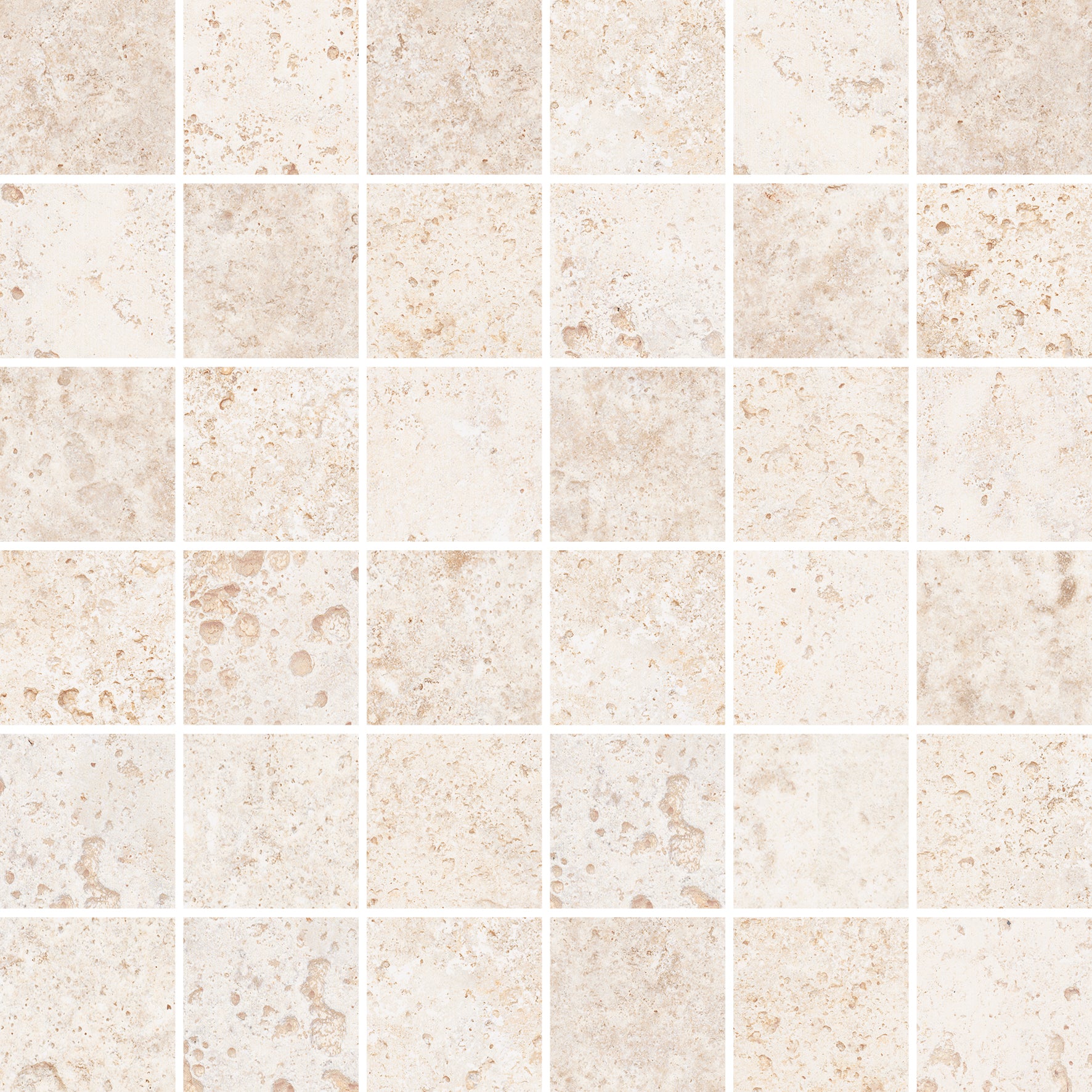 Cerdomus 30x30 (4,7x4,7) cm Tibur Bianco Mosaik