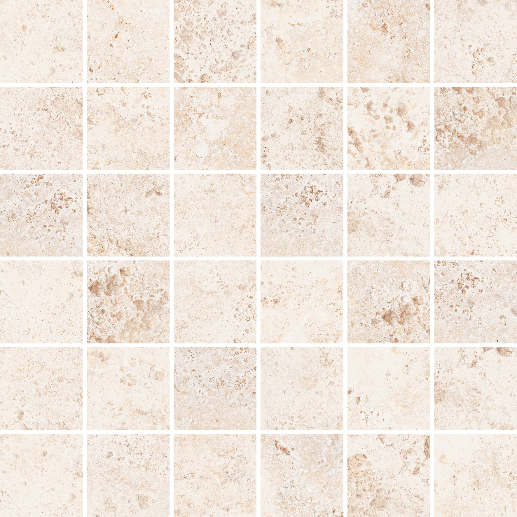 Cerdomus 30x30 (4,7x4,7) cm Tibur Bianco Mosaik