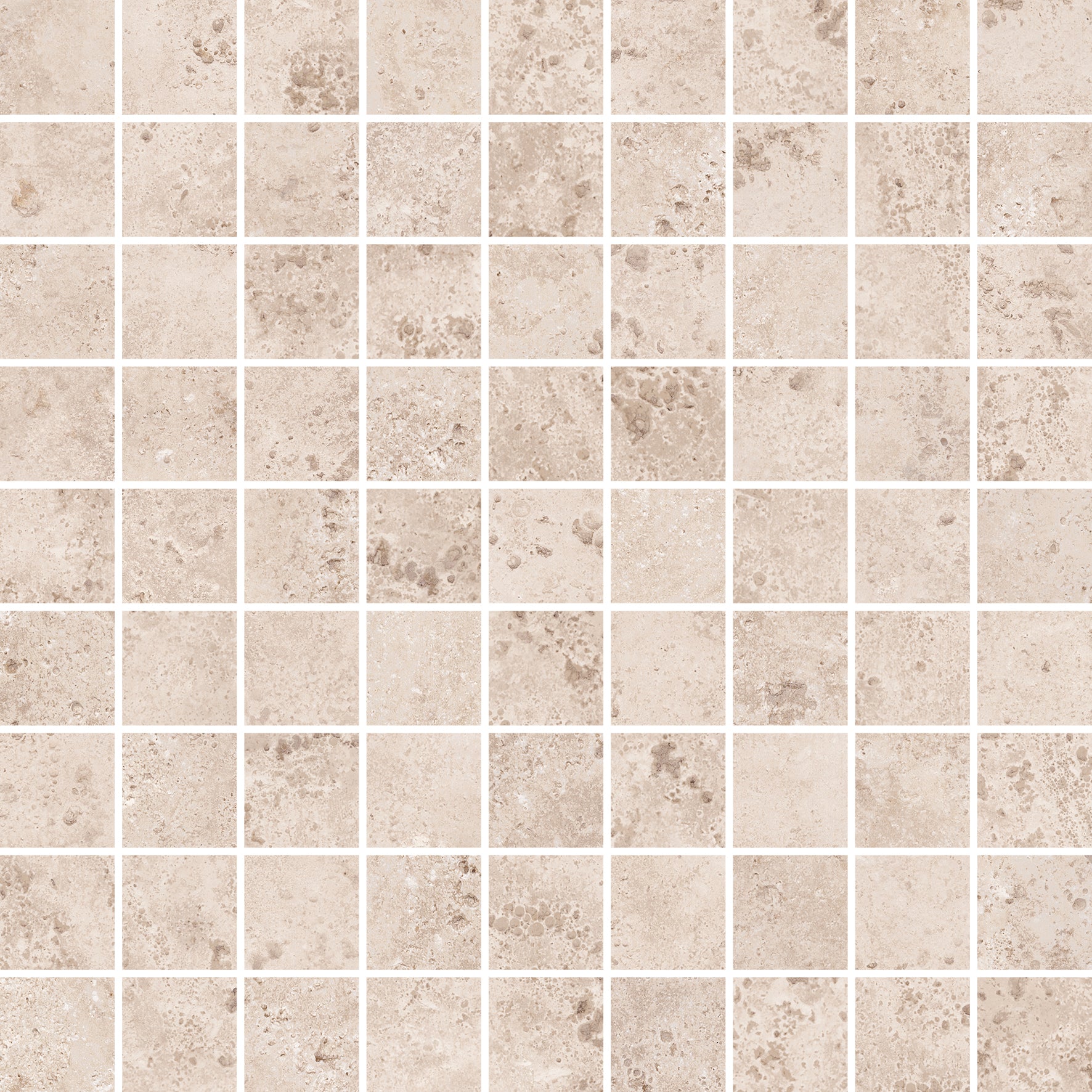 Cerdomus 30x30 (3x3) cm Tibur Tufo Mosaik