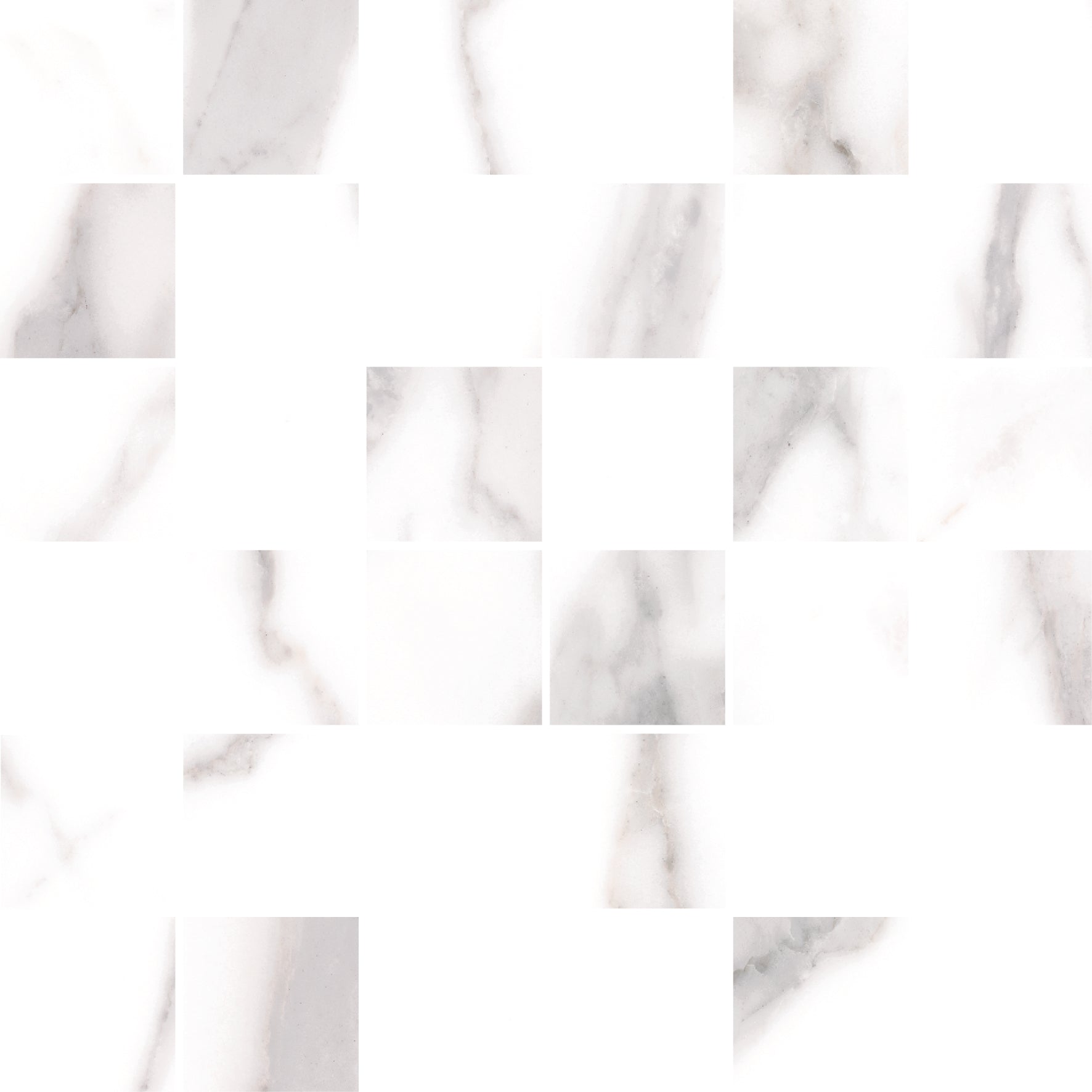 Cerdomus 30x30 (4,7x4,7) cm Omnia Statuario Mosaik