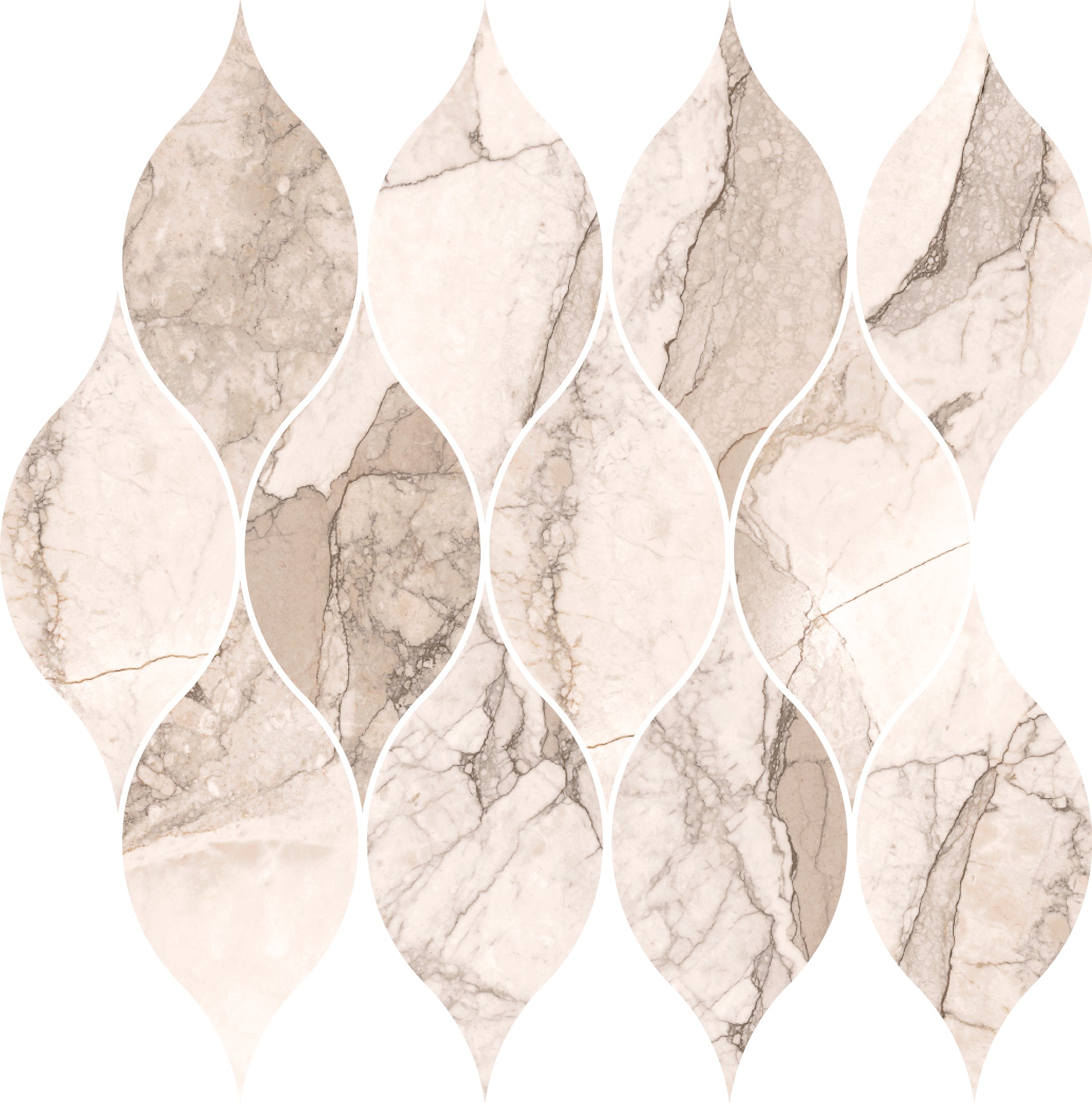 Cerdomus 33x32 cm Omnia Camouflage Mosaik Sinuose