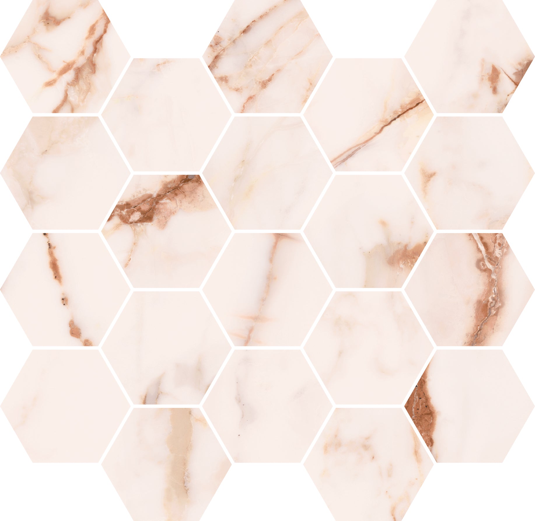 Cerdomus 30x31 cm Omnia Macchia Vecchia Esagona (Sechseck)