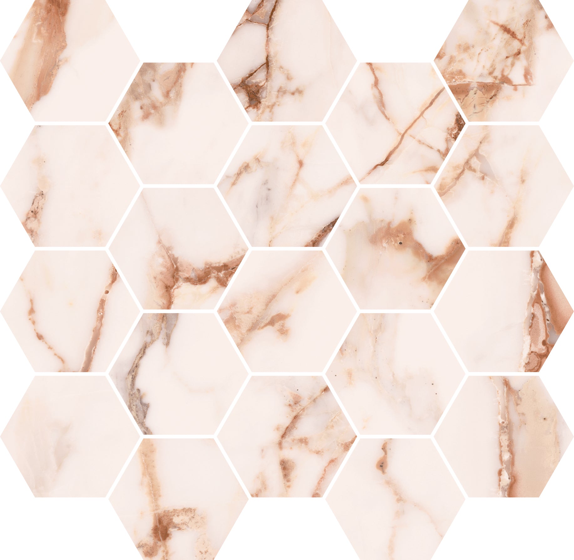 Cerdomus 30x31 cm Omnia Macchia Vecchia Esagona (Sechseck)