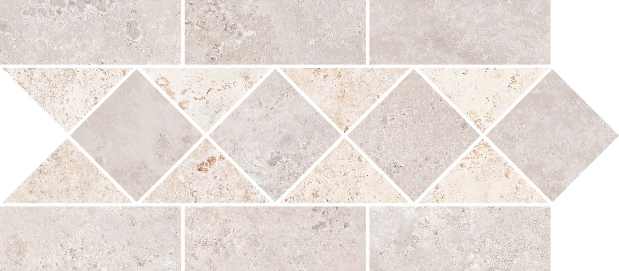 Cerdomus 15x30 cm Tibur Grigio Fascia Carrè