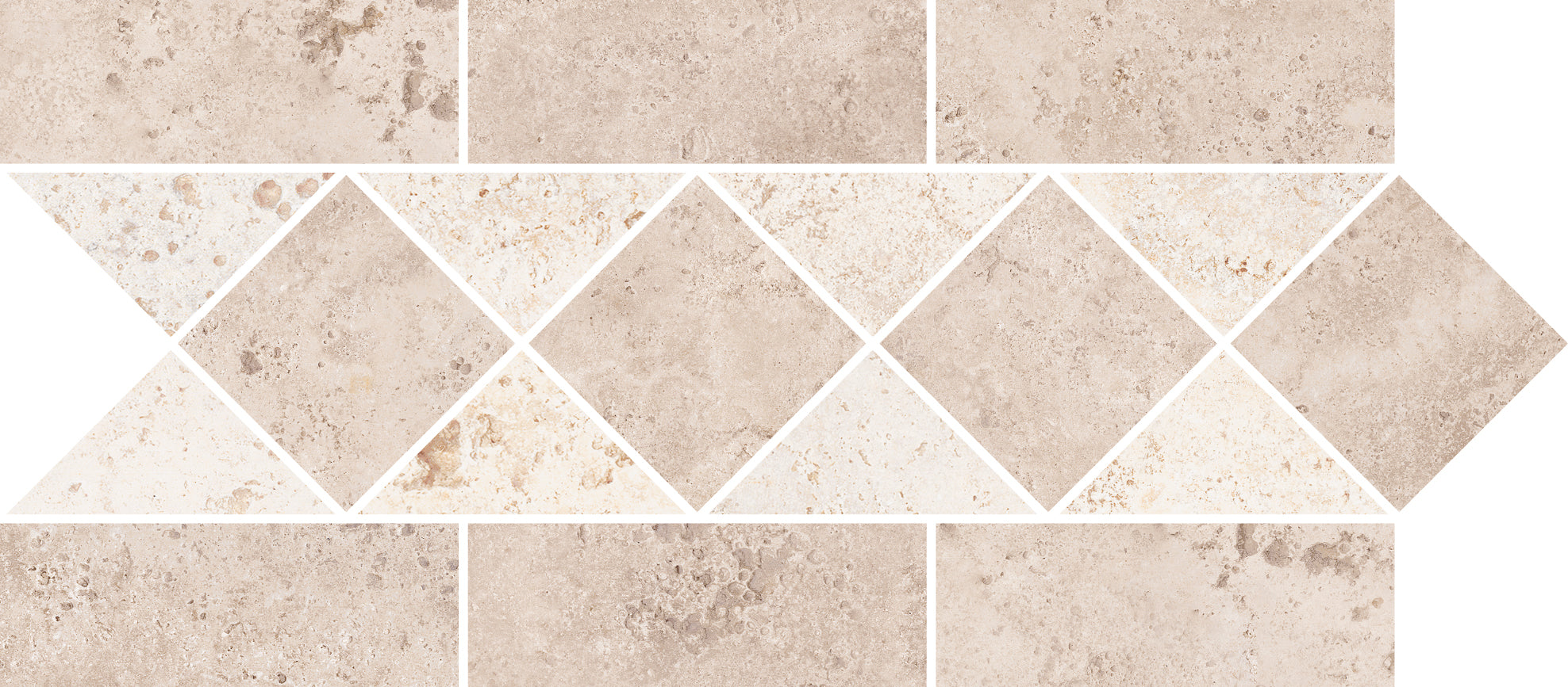 Cerdomus 15x30 cm Tibur Tufo Fascia Carrè