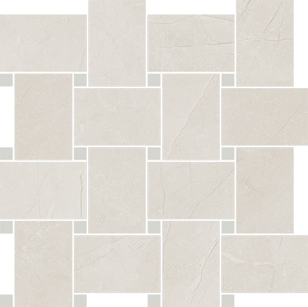 Cerdomus Mosaik 30x30 cm Pulpis Ghiaccio mit Blei Kontrast Mosaik Contrasti